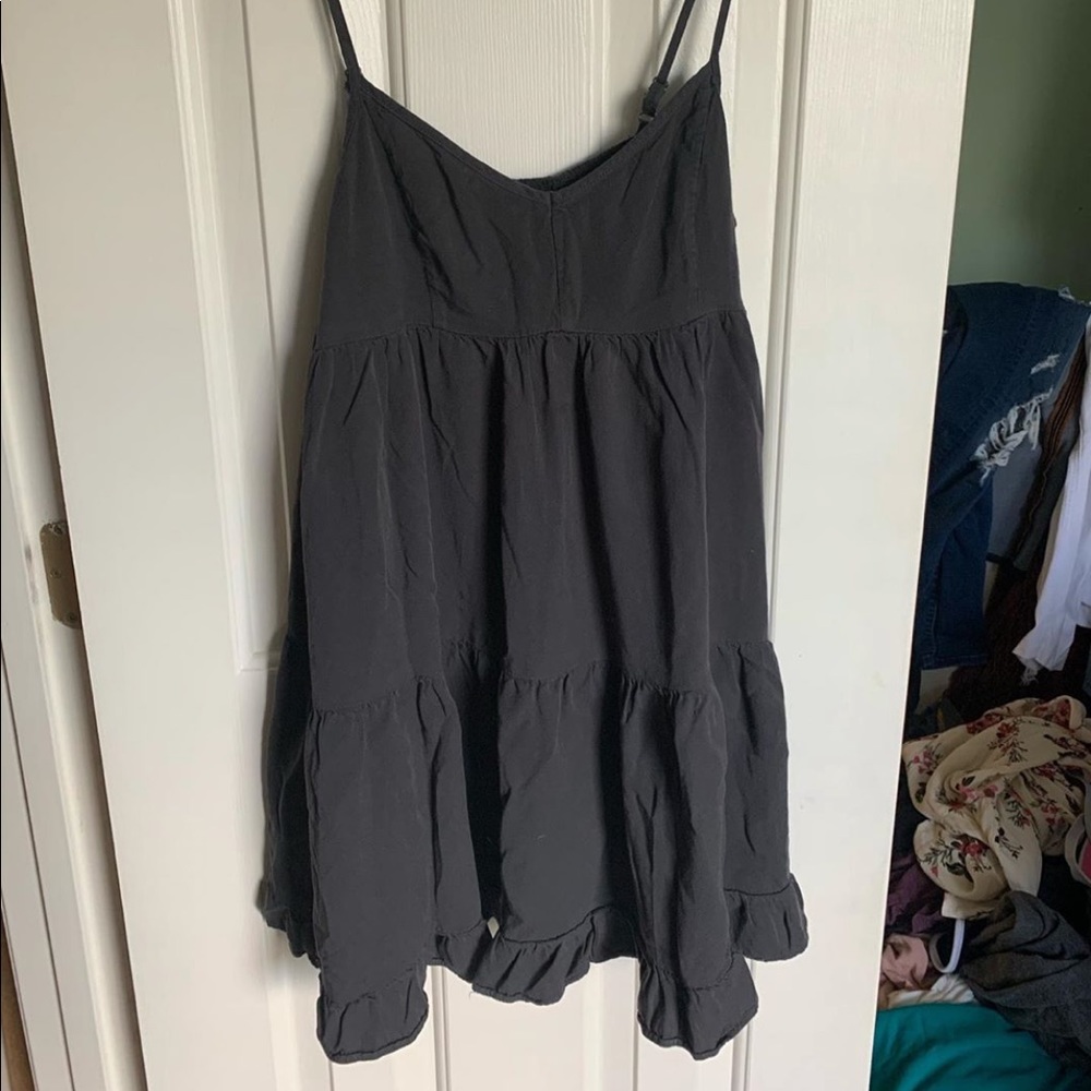 Black American eagle dress